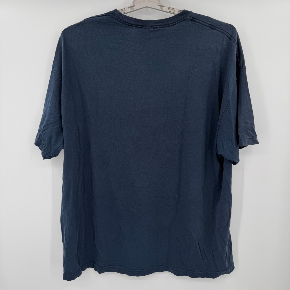 Vintage Michigan Wolverines Shirt Mens 2XL Navy Blue Team Edition Champs Sports - Picture 2 of 6